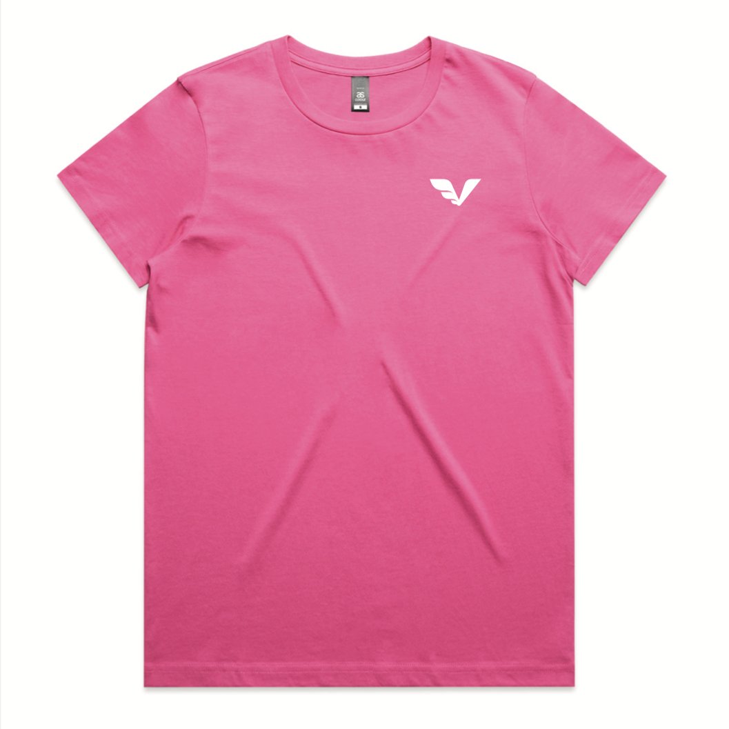 North Coast V-Twins Women's Pink T-Shirt