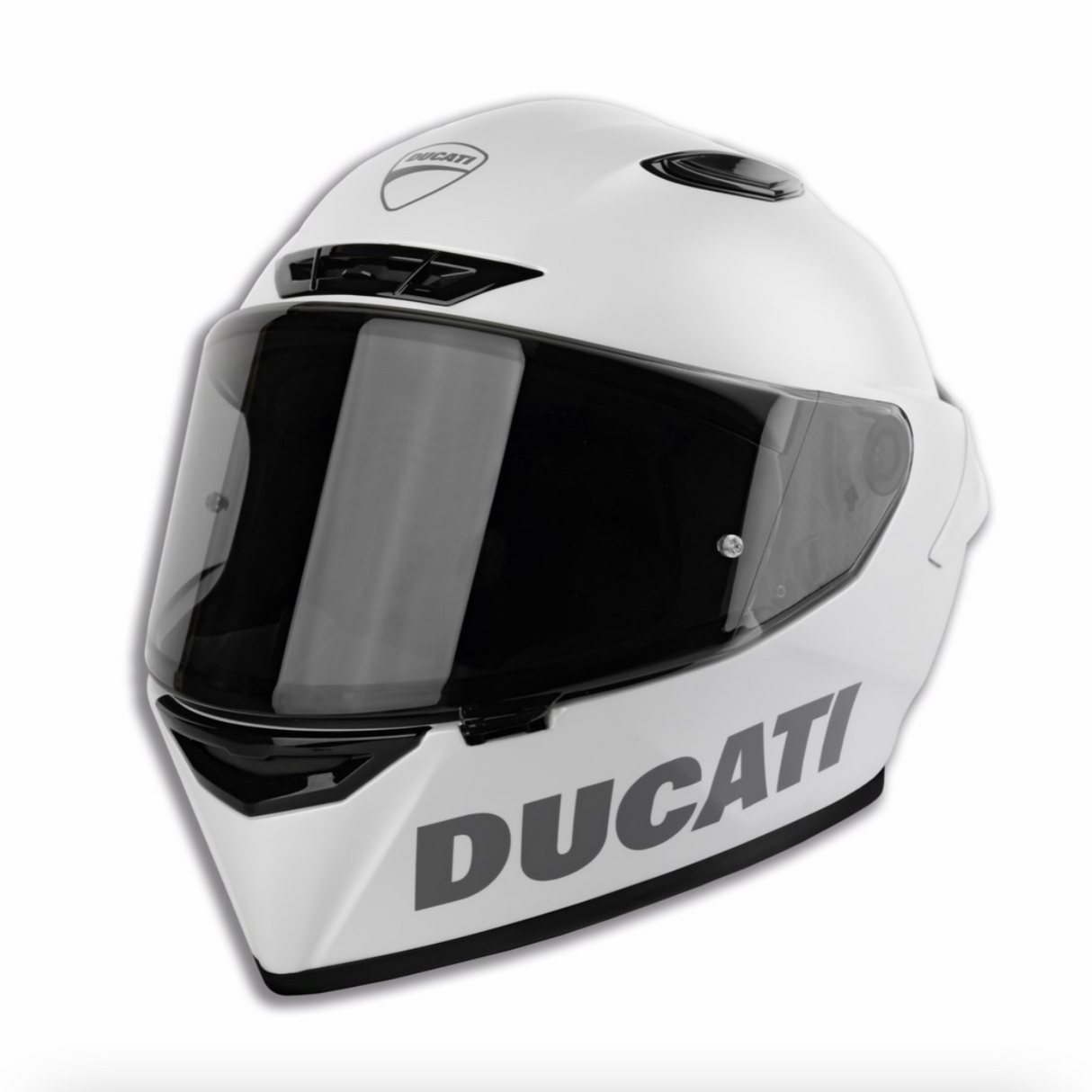 Ducati Logo White Full-face Helmet