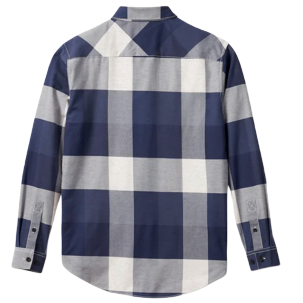 Harley-Davidson Men’s Woven Plaid Long-Sleeve Shirt – Blue