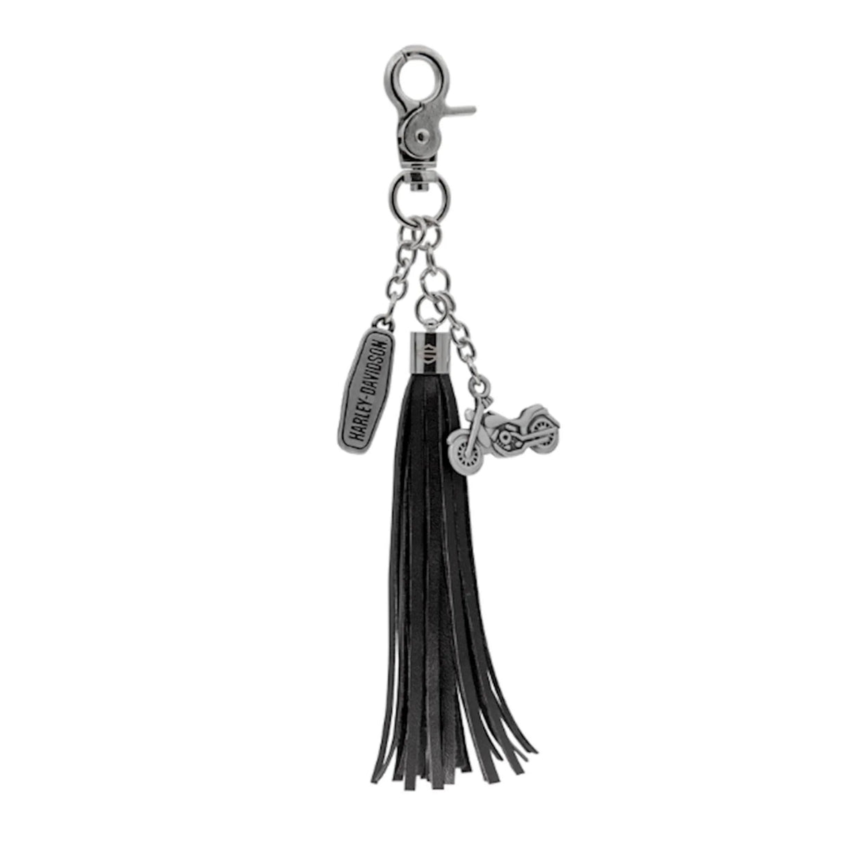 Harley-Davidson Black Tassel Key Chain