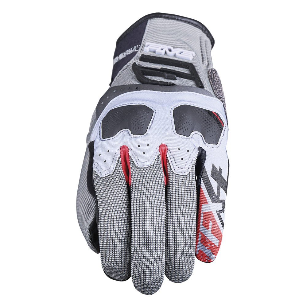 Five Men's TFX-4 Waterproof Gloves - Grey/Red