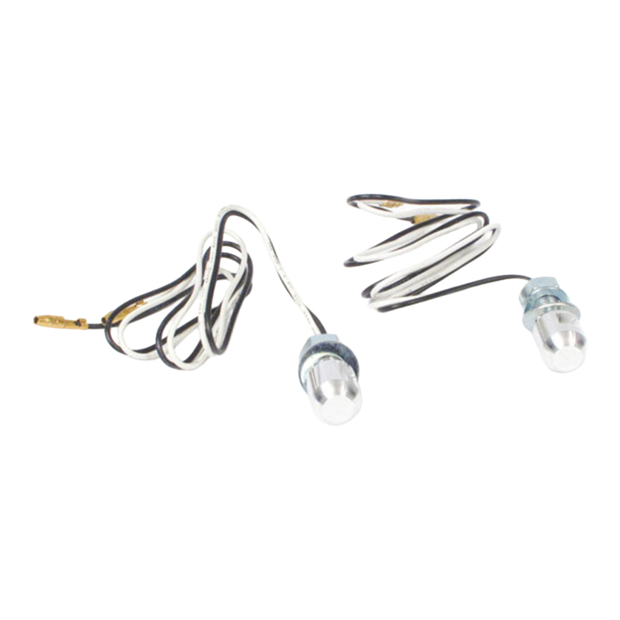 WMP NUMBER PLATE LED BOLT LIGHT 13.5X12.8 SIL (Pair)