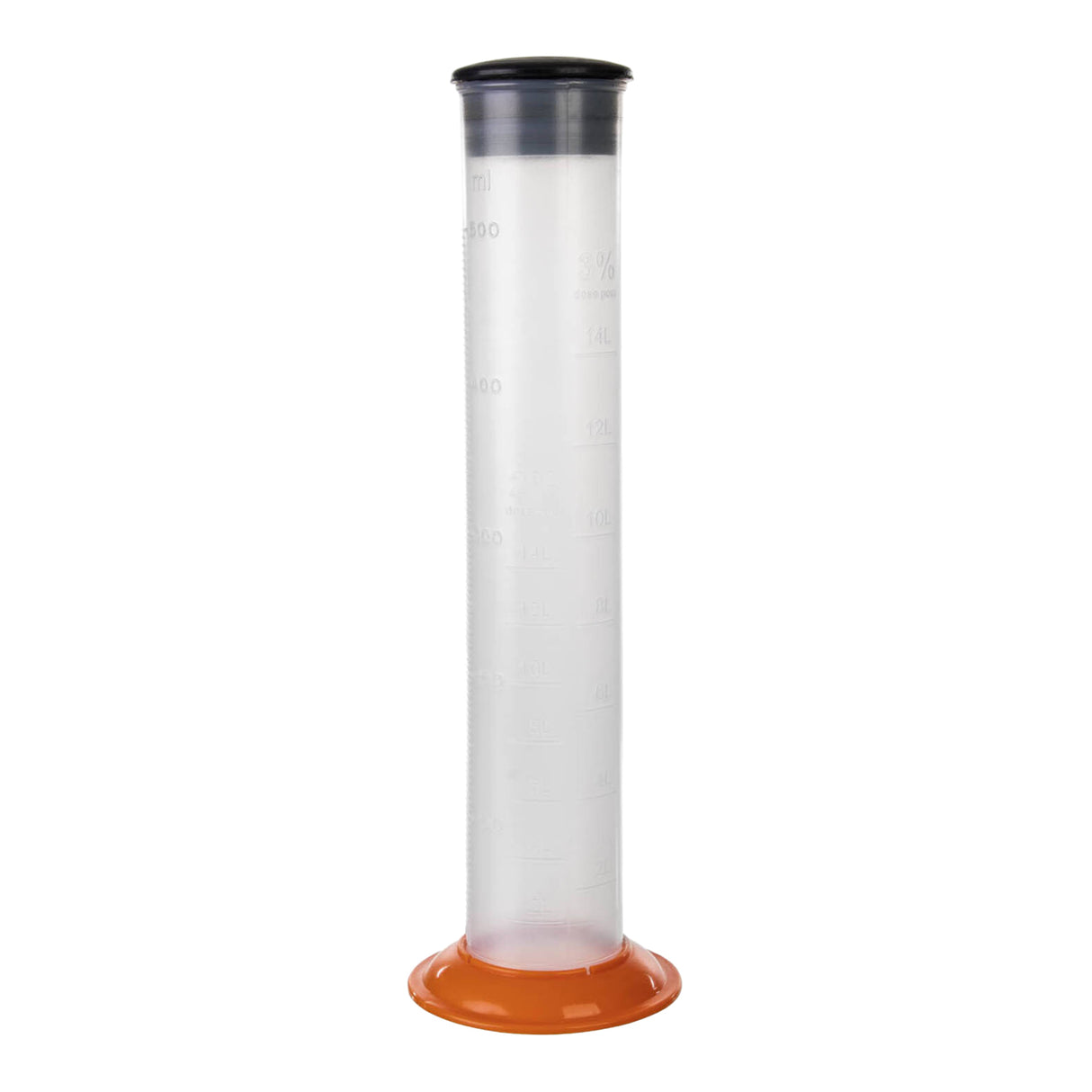 WMP OIL PERCENTAGE / MEASURE JUG W/RUBBER CAP 500ML