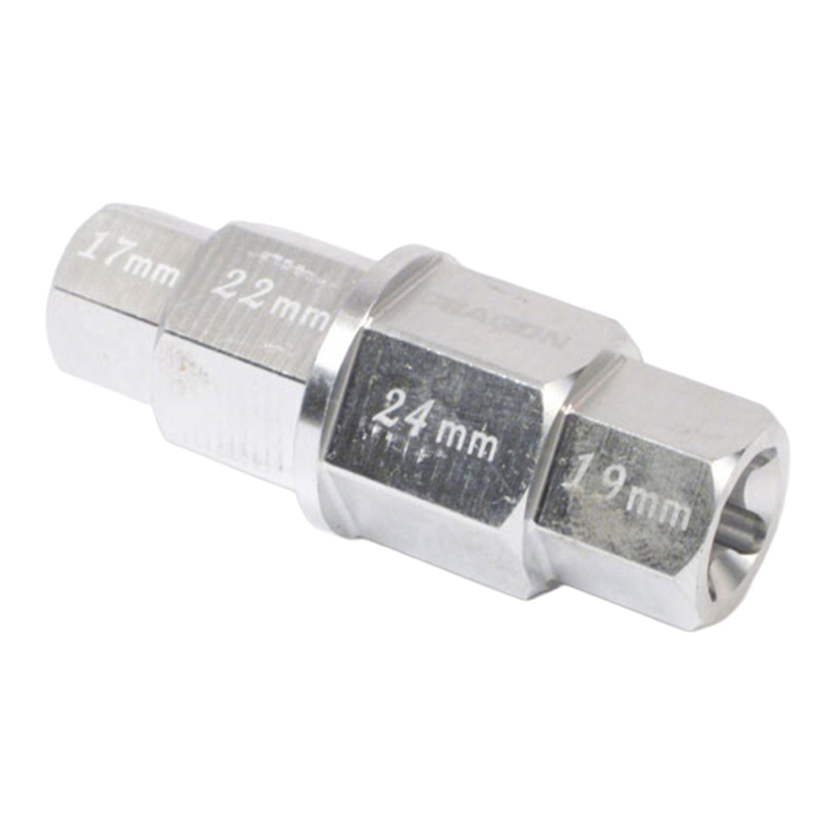 WMP 4-IN-1 HEX AXLE TOOL 17 19 22 24mm ALUM