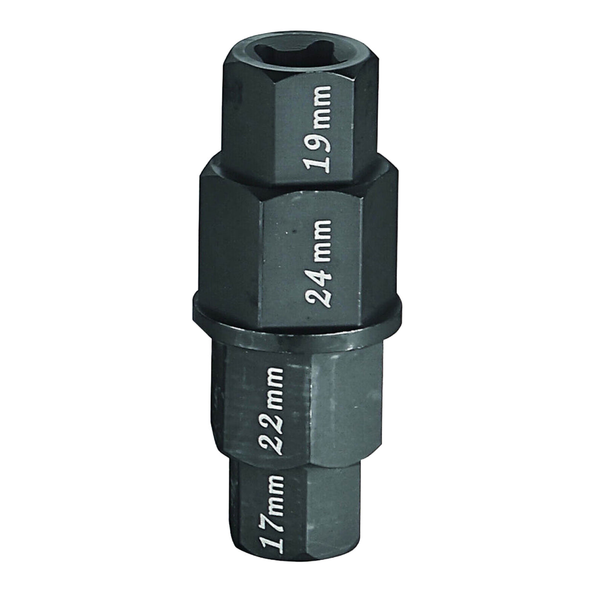 WMP 4-IN-1 HEX AXLE TOOL 17 19 22 24mm CrMo