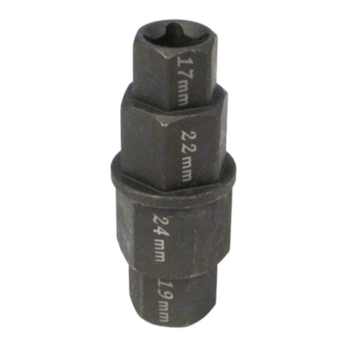 WMP 4-IN-1 HEX AXLE TOOL 17 19 22 24mm CrMo