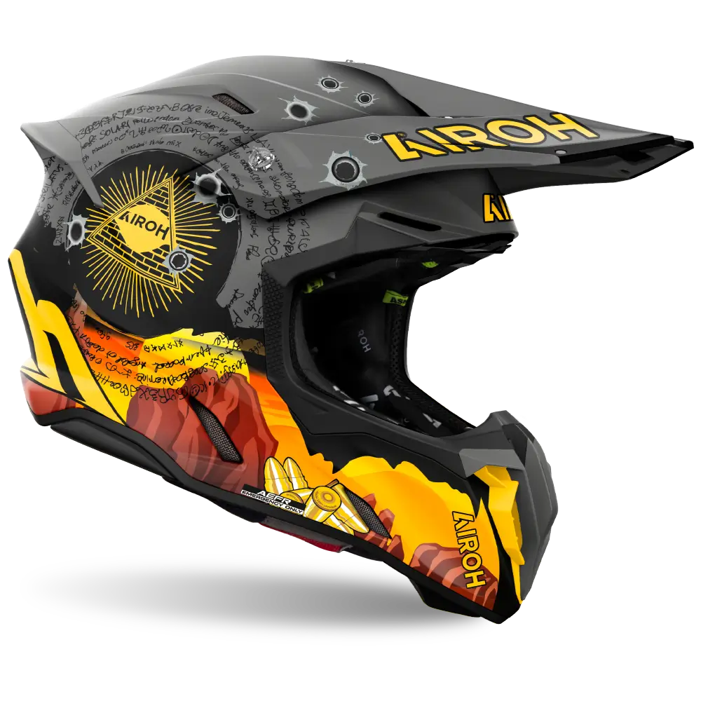 Airoh Twist 3 Adventure Helmet Matt