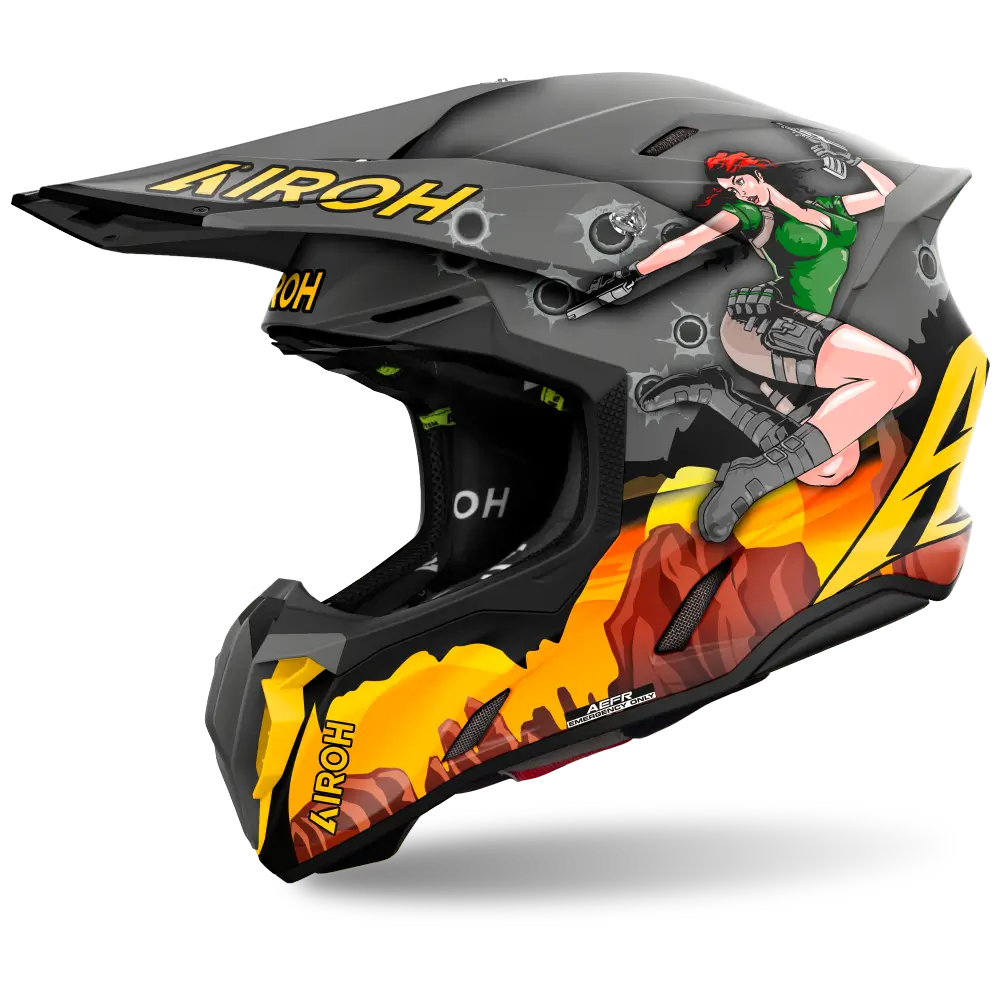 Airoh Twist 3 Adventure Helmet Matt