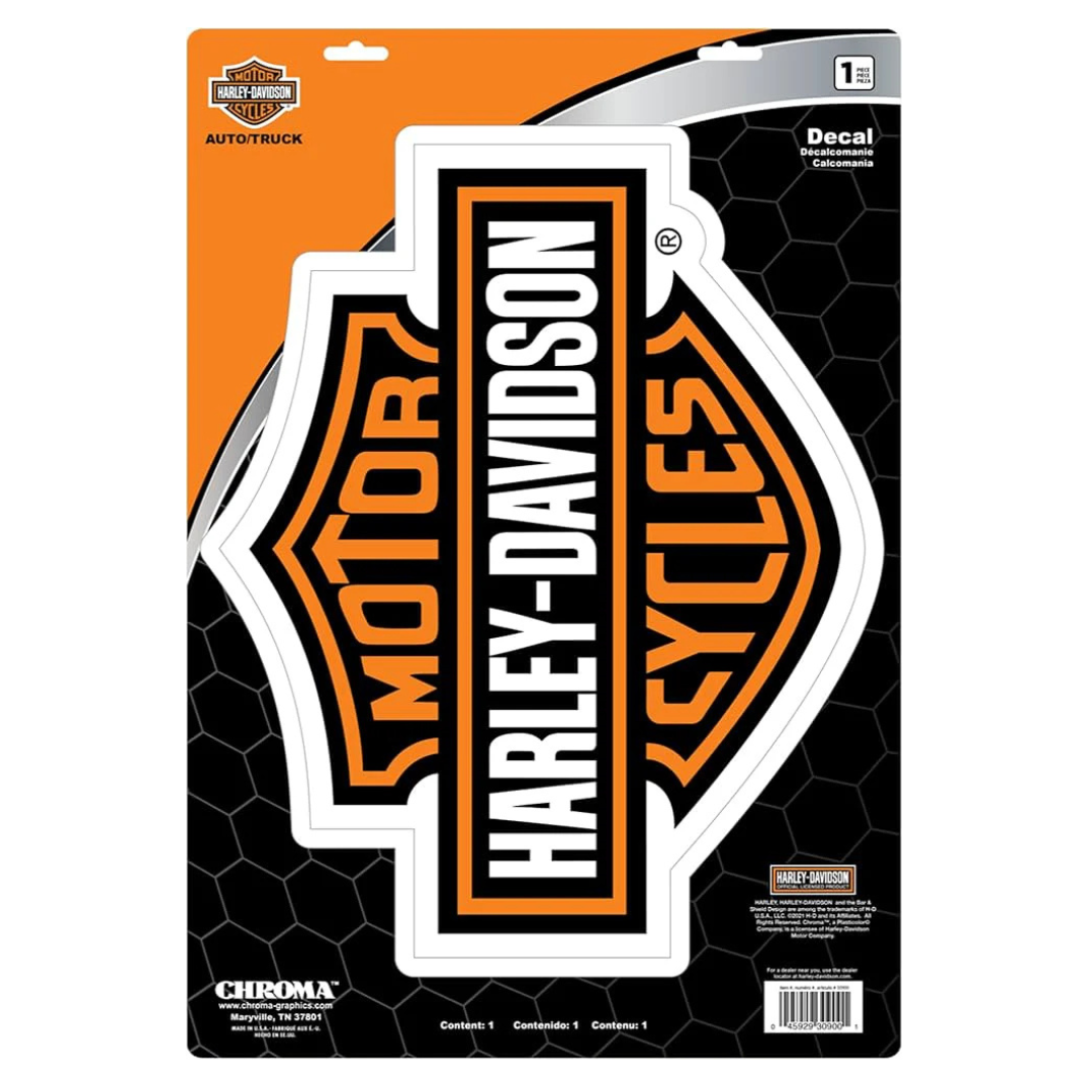 Harley-Davidson Large B&S Decal
