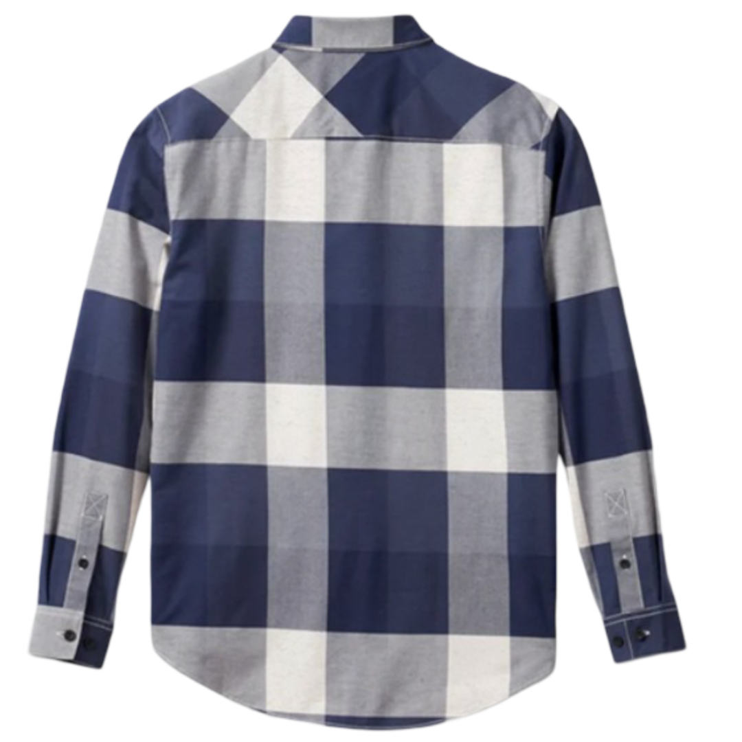 Harley-Davidson Men’s Woven Plaid Long-Sleeve Shirt – Blue