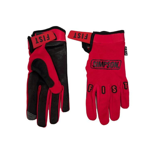 Simpson x FIST Fury Gloves - Red