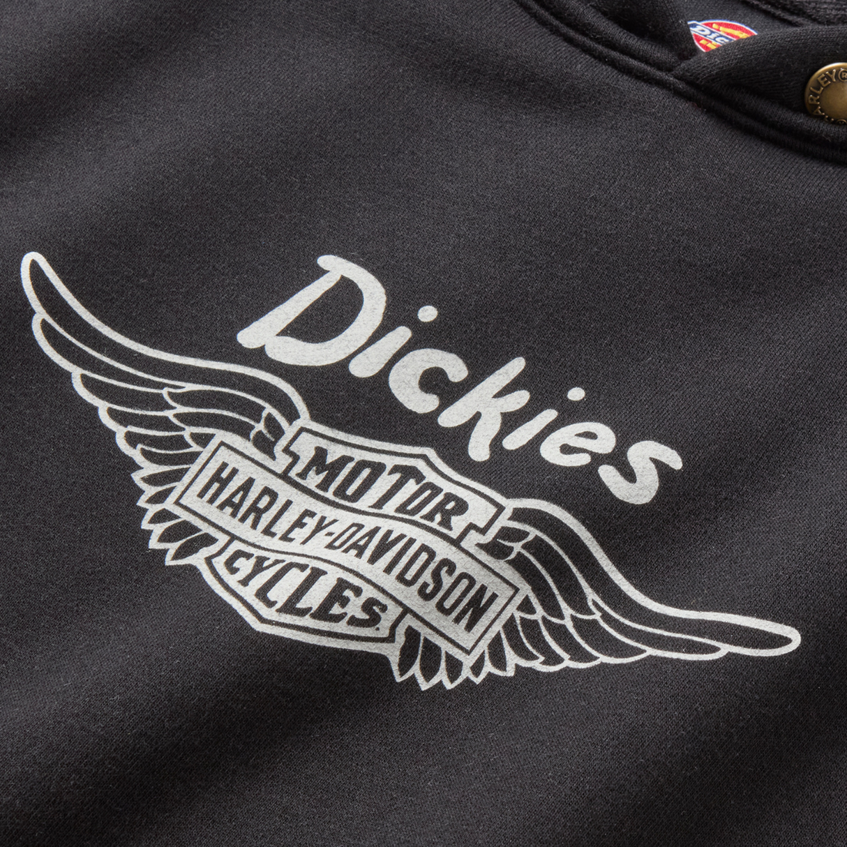 Dickies x Harley-Davidson Men's Horseshoe Hoodie - Black