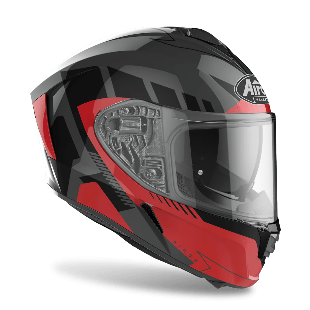 Airoh Spark 'Rise' Helmet - Red Gloss