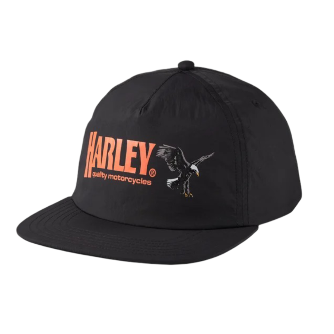 Harley-Davidson Rising Eagle Vintage Five Panel Adjustable Cap