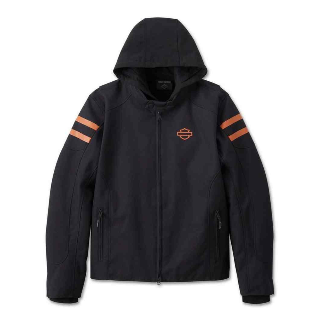 Harley-Davidson Men's Ovation 3-IN-1 Textile Riding Jacket - Black