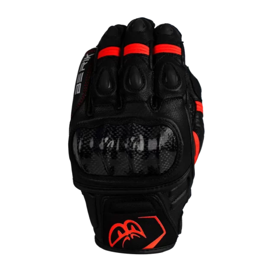 Berik Men's SP2 Carbon Gloves - Black/Red