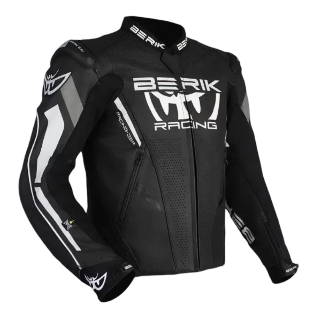 Berik Apex Leather Jacket - Black