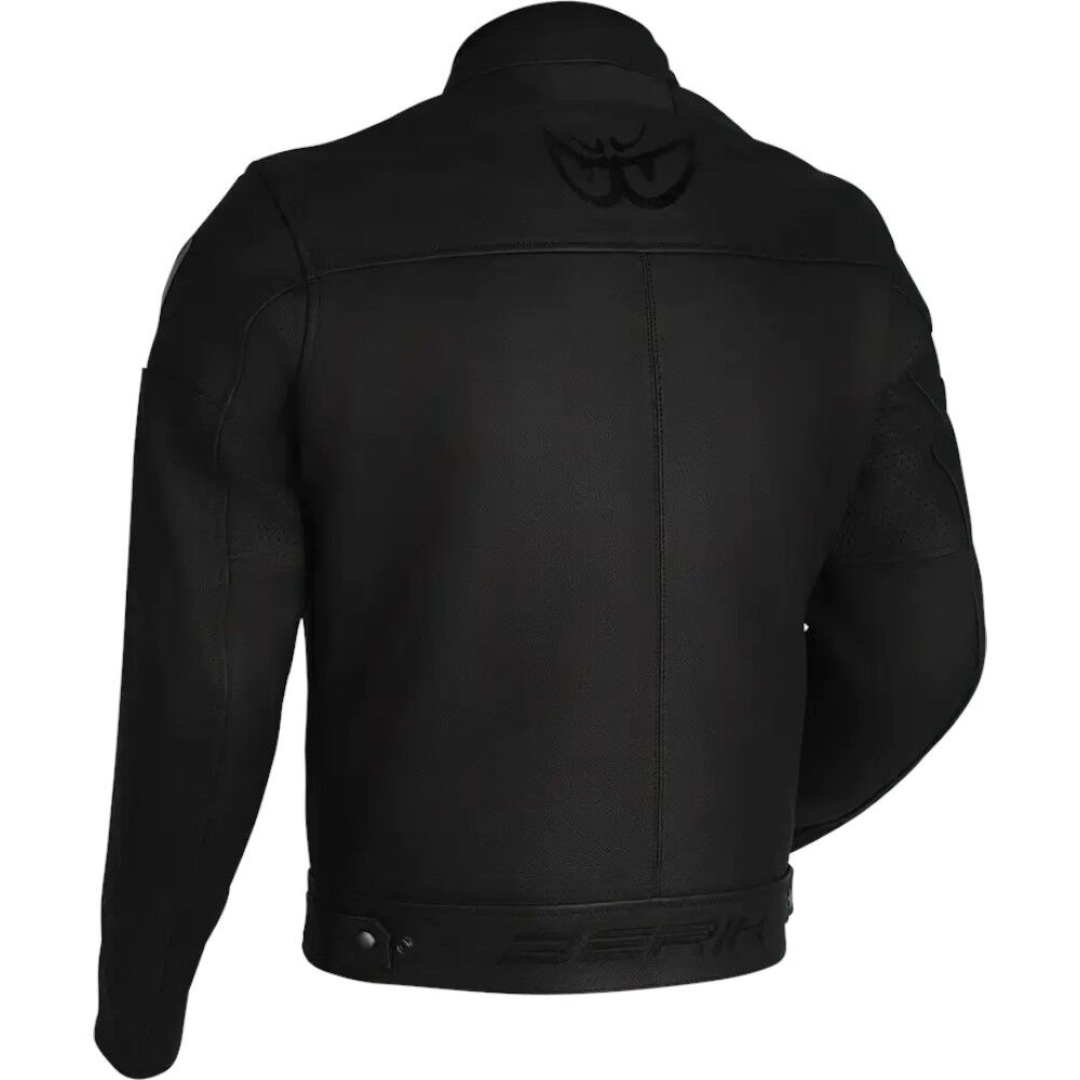 Berik Custom Leather Jacket - Black