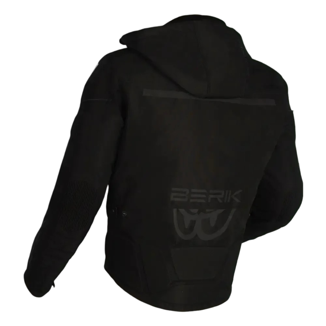 Berik Star Hoodie Jacket - Black