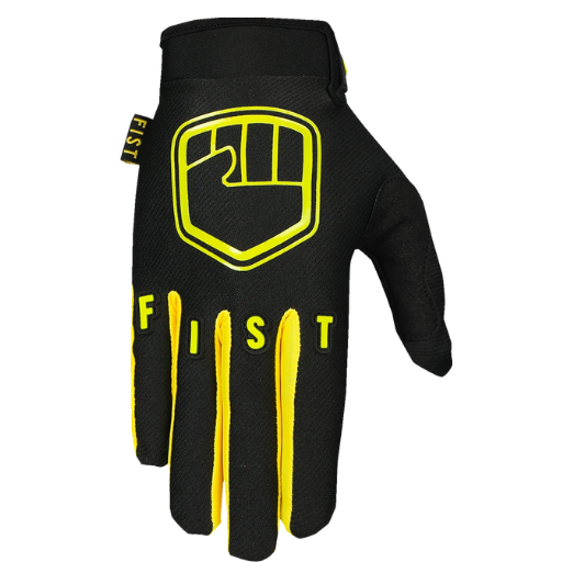 FIST Fluro Yellow Strapped Glove