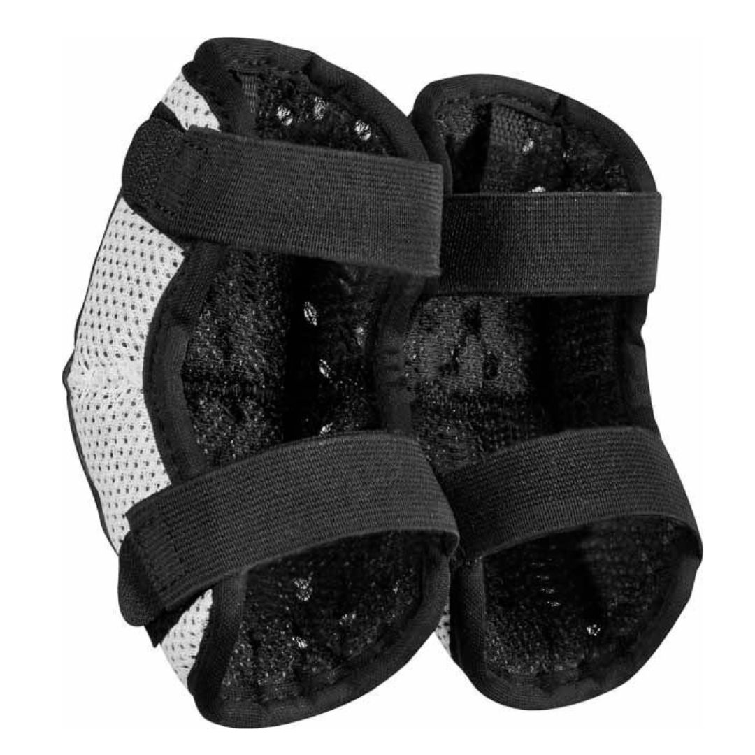 Fox Peewee Titan Elbow Guard - Black/Silver