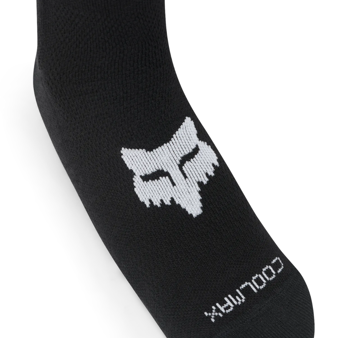 Fox Flexair Knee Brace Socks - Black/Large