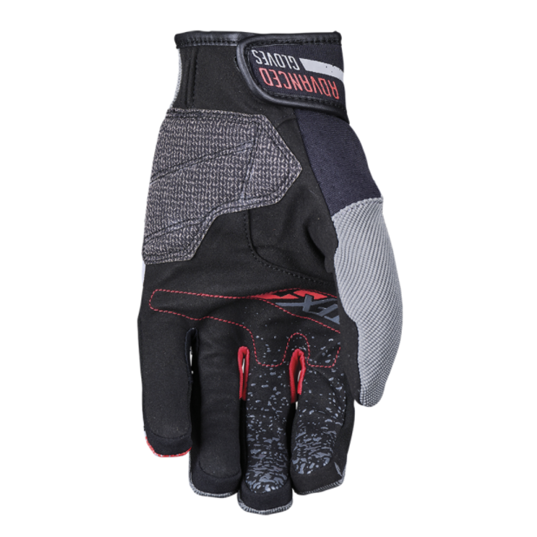 Five Men's TFX-4 Waterproof Gloves - Grey/Red