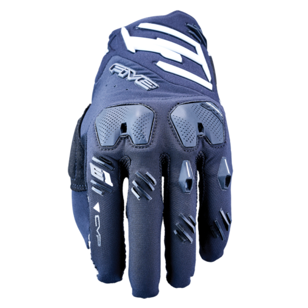 Five Men's E1 Enduro Gloves - Black/White