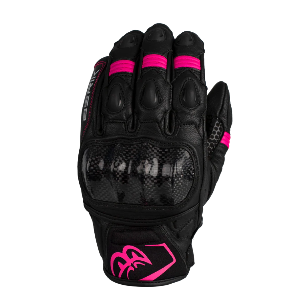Berik Women's SP2 Carbon Gloves - Black/Pink