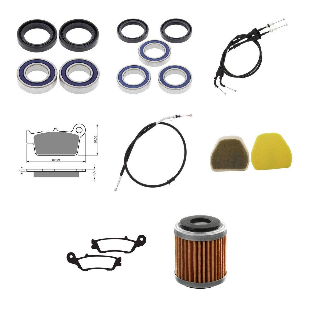 Offroad Refurb Kit - Yamaha YZ450F '10-'13