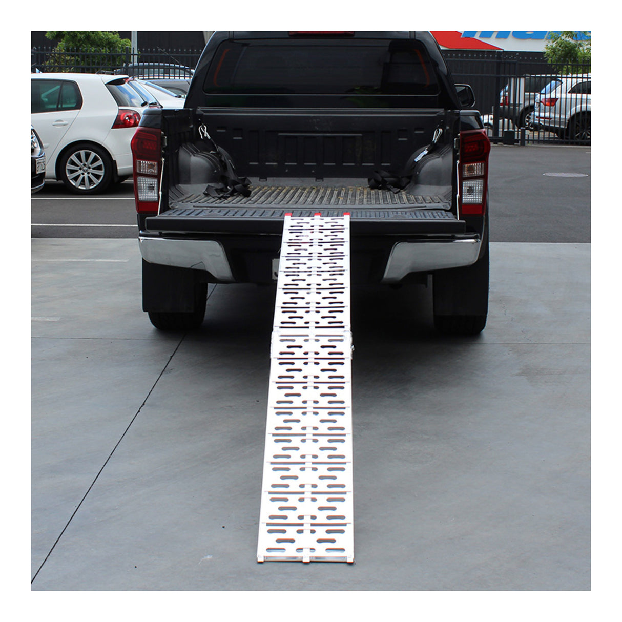 WMP 001 ALLOY RAMP FOLDING 226X30cm 340kg rated