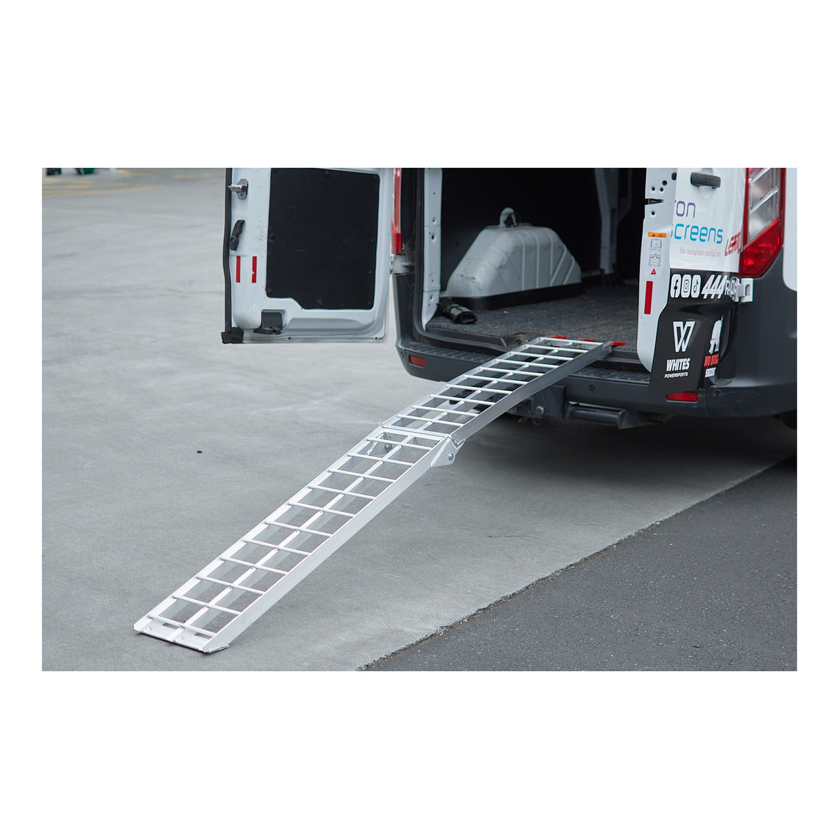 WMP 002 ALLOY RAMP FOLDING 226X30c 340kg rated X-Barstyle