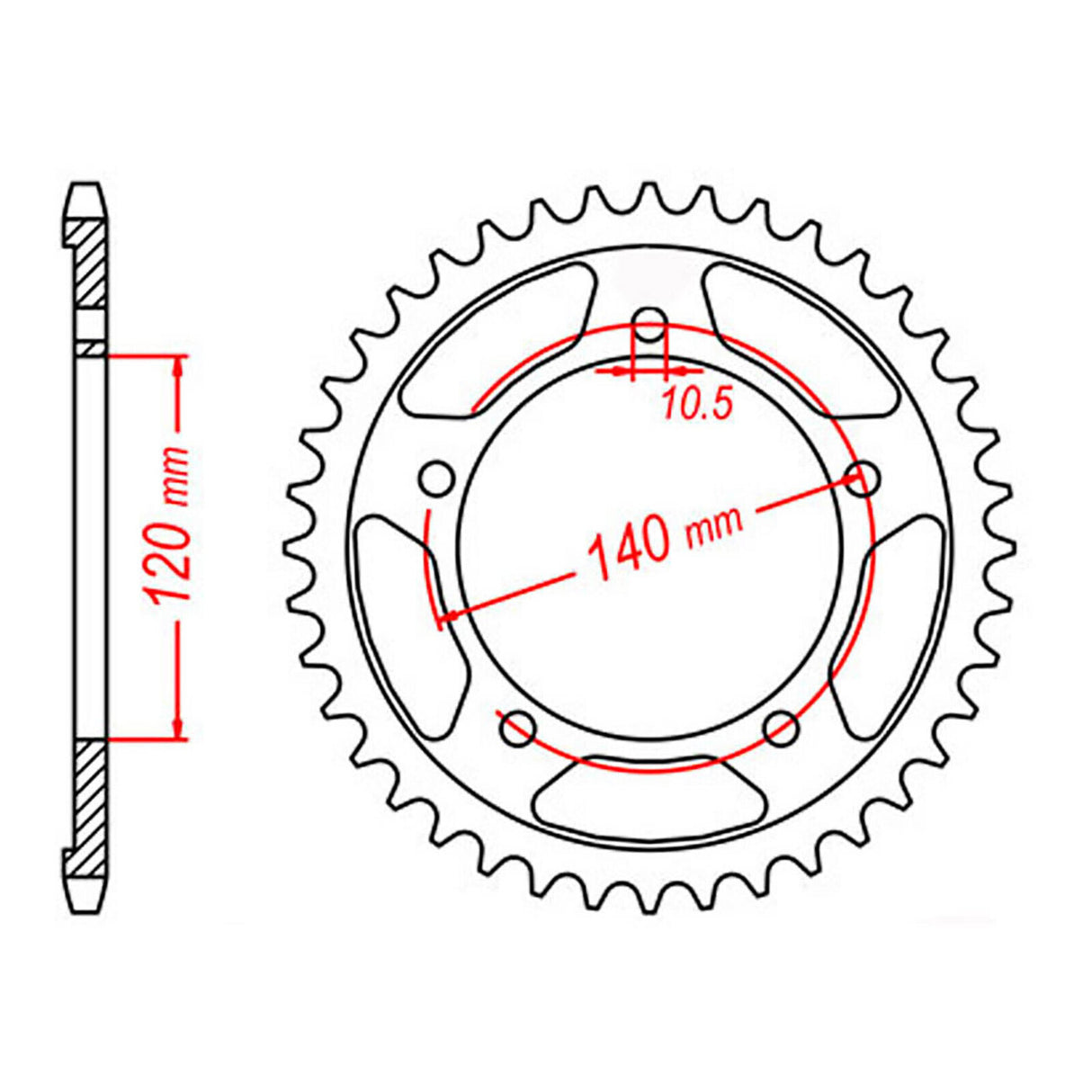 XAM Sprocket Kit Suzuki DL650 V-Strom '07-'20 - 525AX 15/47