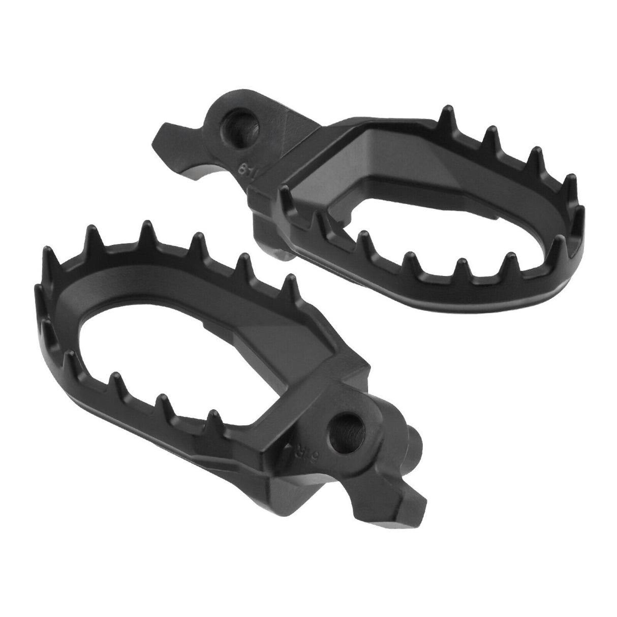 Zeta Max Foot Pegs - Yamaha YZ - Black