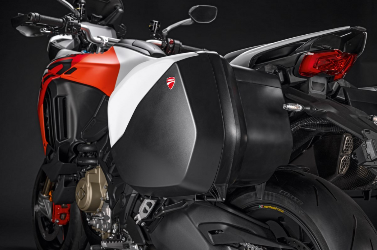 Ducati Multistrada V4 Plastic Side Panniers Set - No Cover