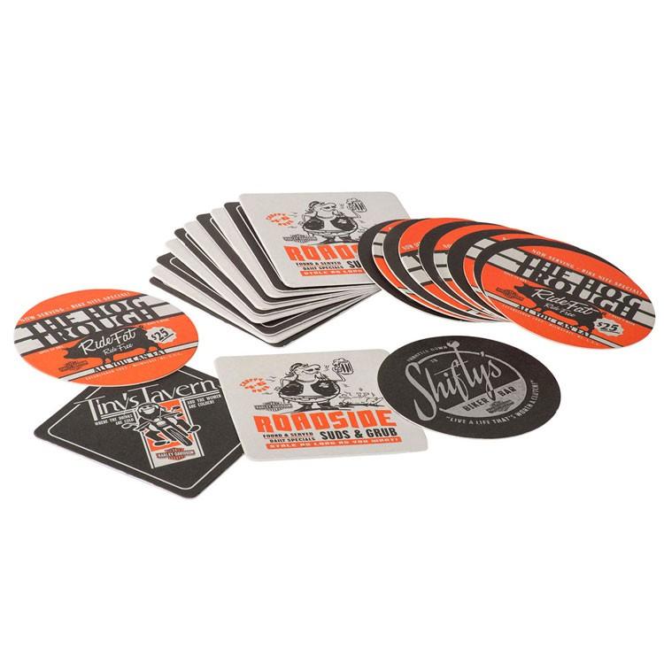 Harley-Davidosn Pit Stop Paper Coaster Set