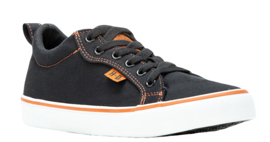 Harley-Davidson Women's Torland Women's Sneaker - Black/Orange
