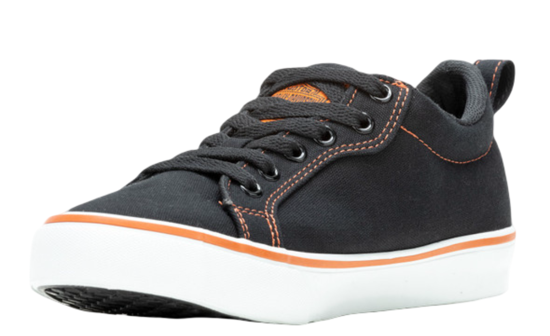 Harley-Davidson Women's Torland Women's Sneaker - Black/Orange