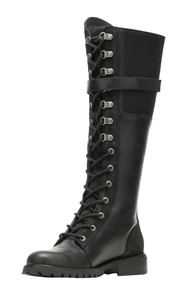 Harley-Davidson Women's Bradner Lace-Up Boots - Black