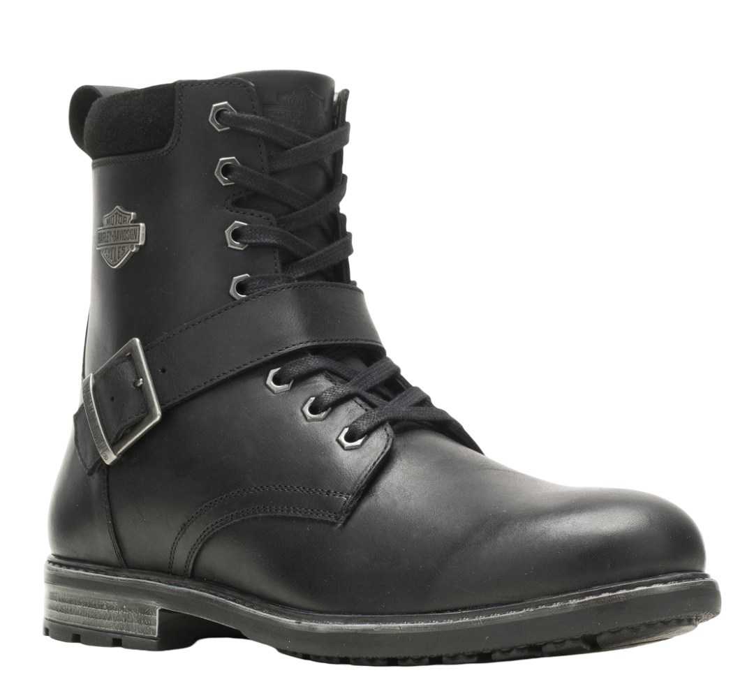 Harley-Davidson Men's Hicklyn Strap Riding Boots - Black