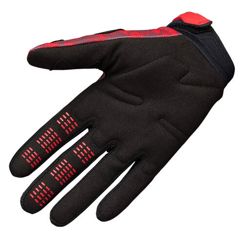 Fox Youth 180 Abyss Glove - Flo Red