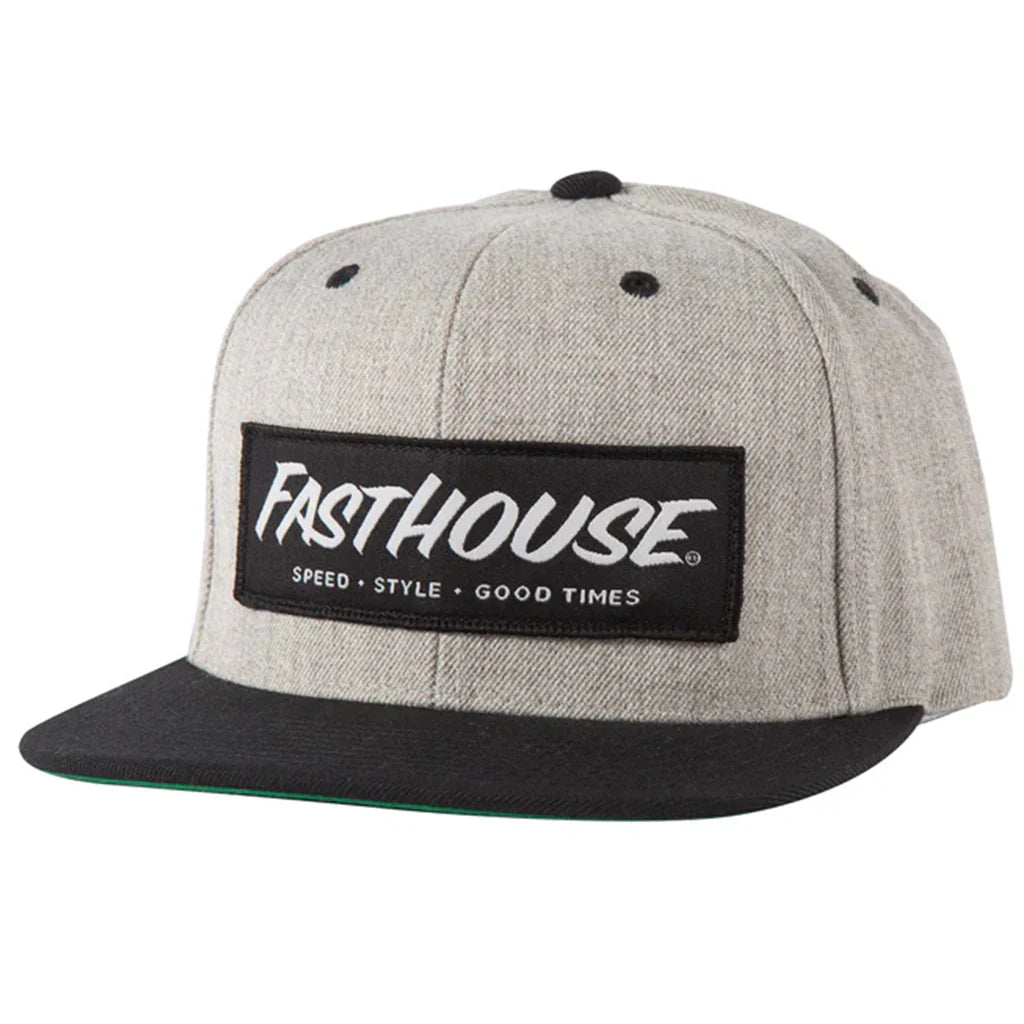 Fasthouse Speed Style Good Times Hat - Heather Gry/Blk