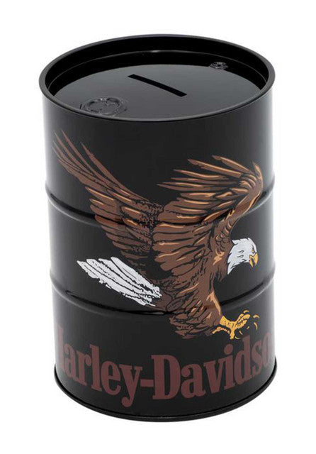 Harley-Davidson Swooping Eagle Tin Bank