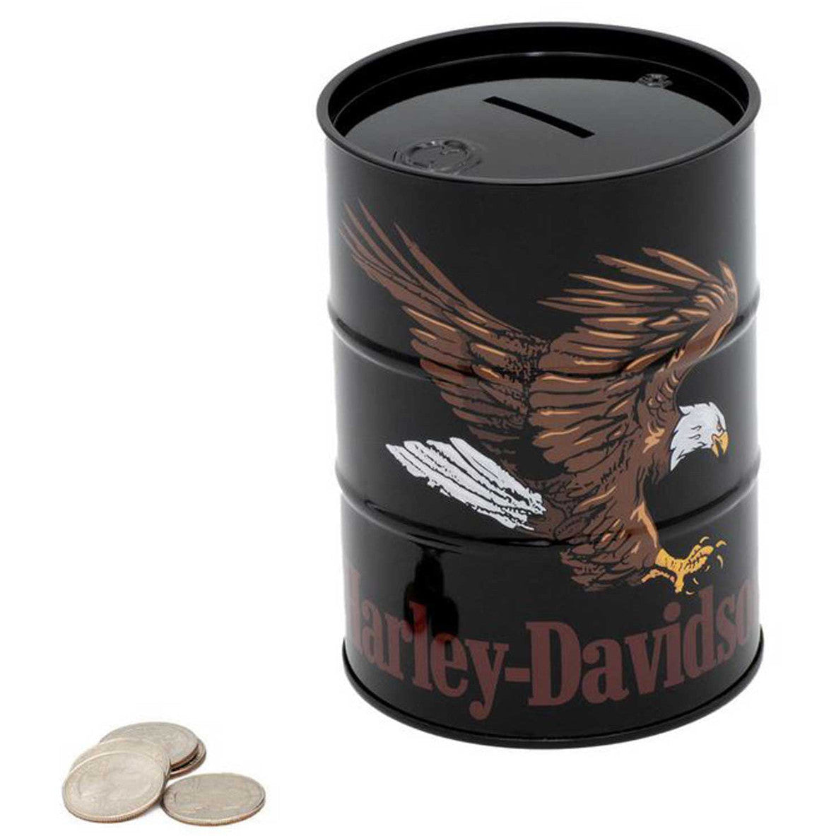 Harley-Davidson Swooping Eagle Tin Bank