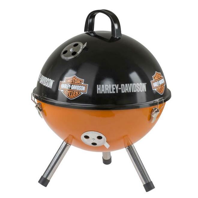 Harley-Davidson Bar & Shield Logo Portable Charcoal Grill
