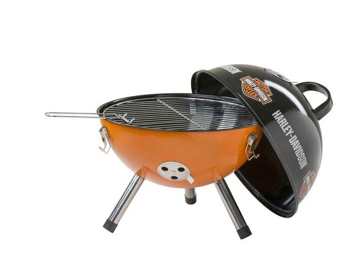 Harley-Davidson Bar & Shield Logo Portable Charcoal Grill