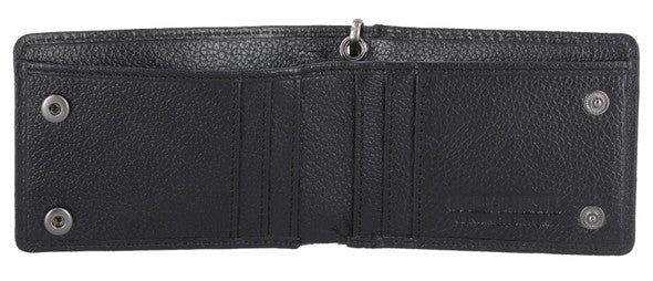 Harley-Davidson B&S Patch Slimfold Chain Wallet