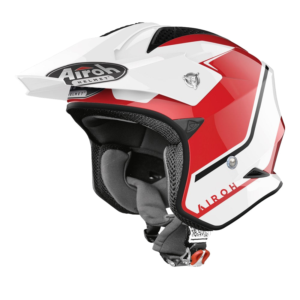 Airoh TRR-S Trial Keen Helmet - Red Gloss