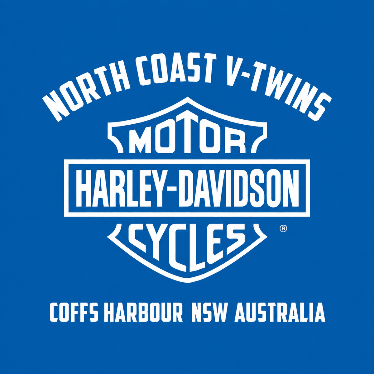 V-Twins x Harley-Davidson Turbo T-Shirt - Royal
