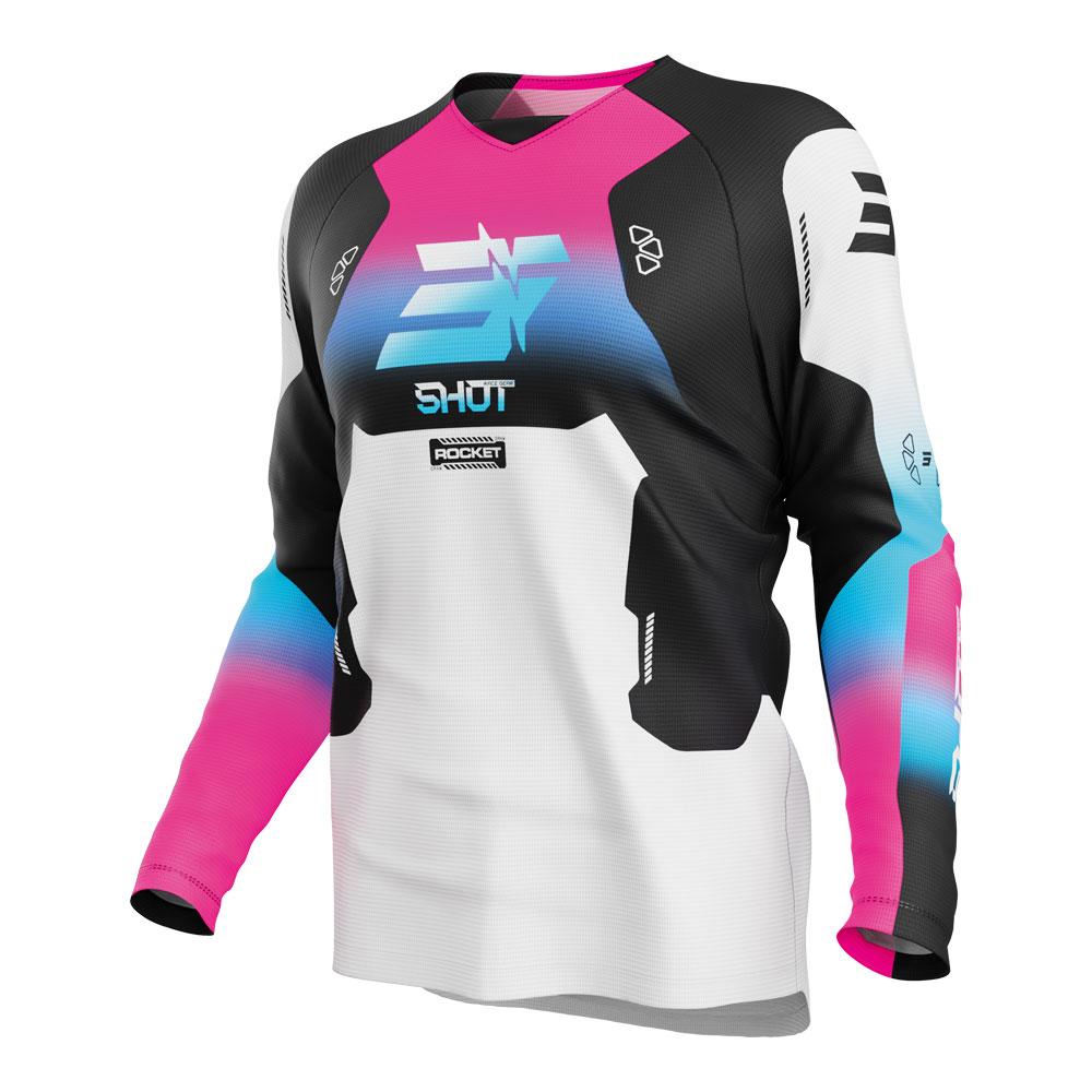 Shot Draw Kids' Jersey - Rocket Pink